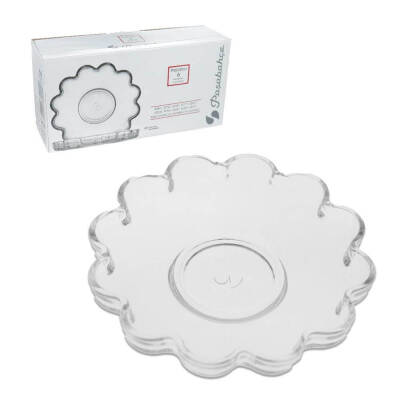 Paşabahçe 54531 Papatya 6 Lı Çay Tabağı - 1